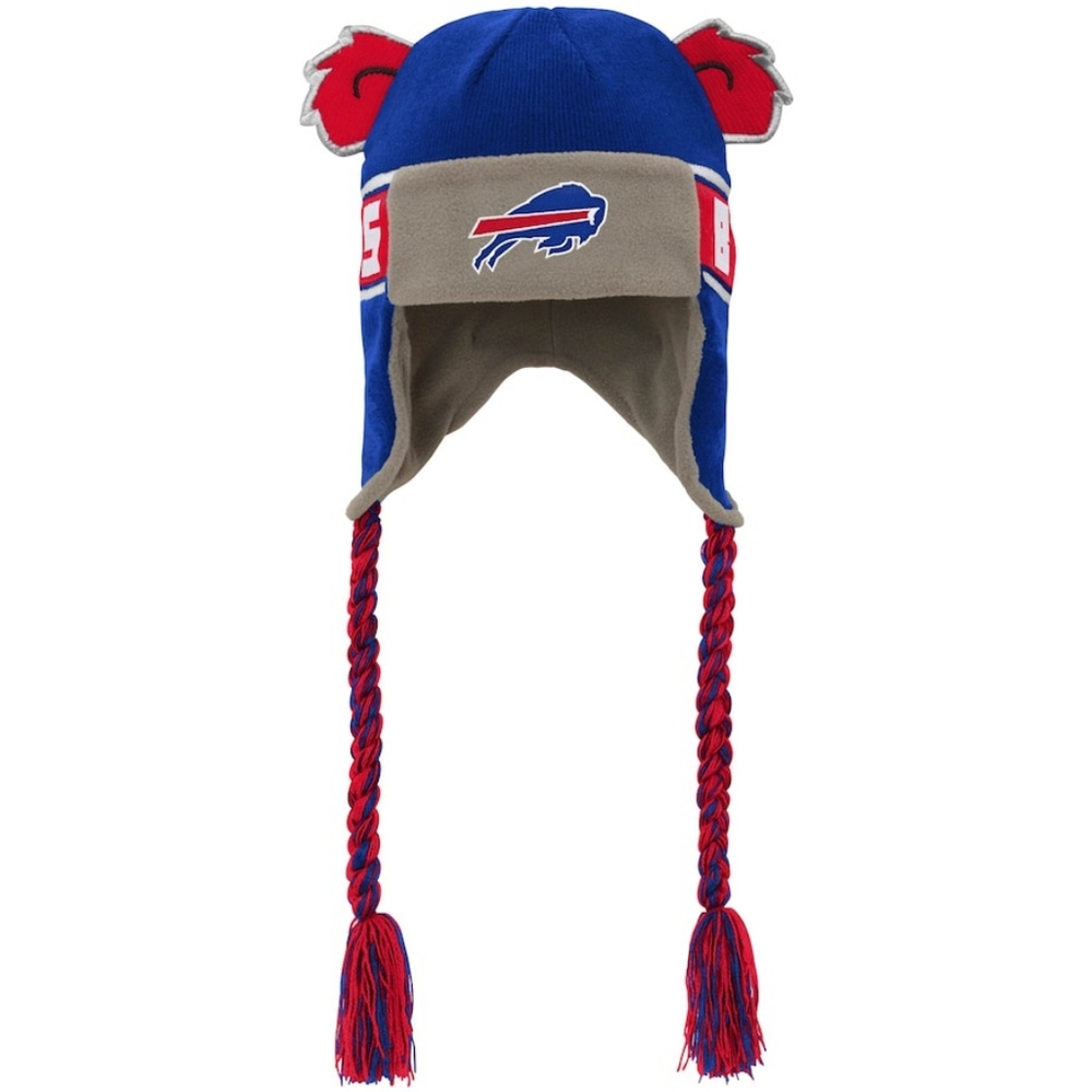 NWT - BUFFALO BILLS WOODMARK EARS TROOPER KNIT HAT